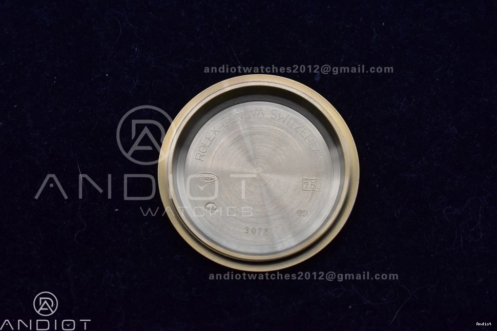 Strap SH4131 1:1 Daytona QF Oysterflex Diamonds V6 Black Best YG Dial on Edition (Weighted) 126518 0403